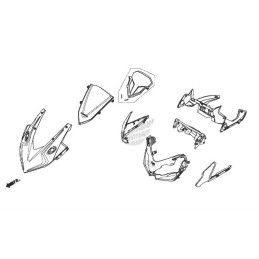 Support Face Avant Honda CBR500R 2019 2020 2021