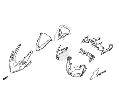 Cover Meter Honda CBR500R 2019/2023