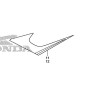 Autocollant Sticker Carénage Centre Gauche Honda CB650F
