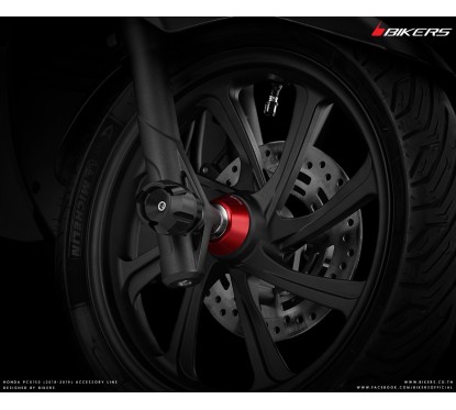 Ecrous Additionnel Axe Roue Avant Bikers Honda PCX 2018 2019 2020