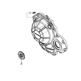 Bouchon Couvre Carter Droit Honda CB500F