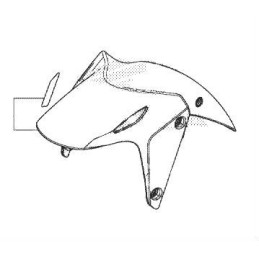 Garde Boue Avant Honda CB500F 2019 2020 2021