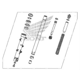 Front Fork Right Honda CB500F 2019 2020 2021