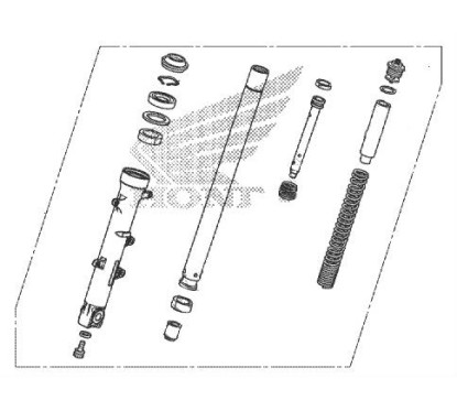 Fourche Avant Droite Honda CB500F 2019 2020 2021