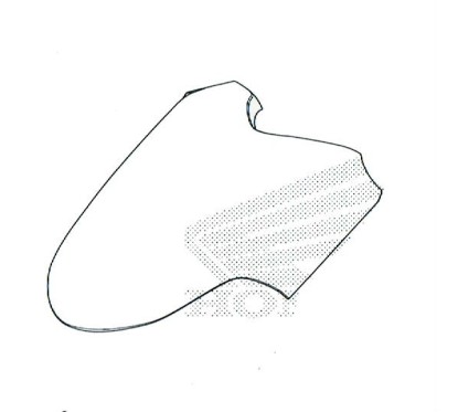 Garde Boue Avant Honda Forza 125 2018 2019 2020