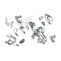 Lid Inner Box Honda Forza 125 2018 2019 2020