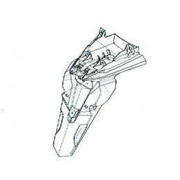 Rear Fender Honda Forza 125 2018 2019 2020