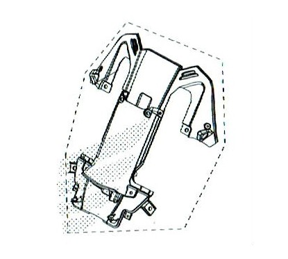 Couvre Avant Compteur Honda Forza 125 2018 2019 2020