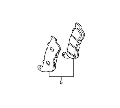 Front Pad Set Honda Forza 125