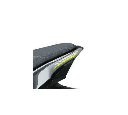 Autocollant Gauche Carénage Arrière Kawasaki Z900 Gris 2017 2018