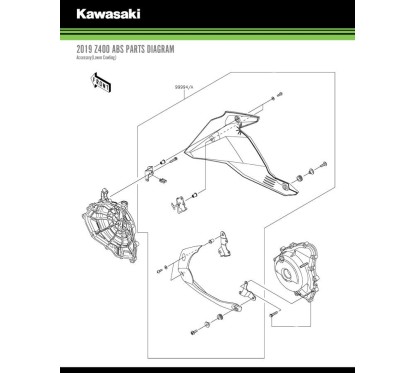 Accessoire Kit Sabot Kawasaki Z400