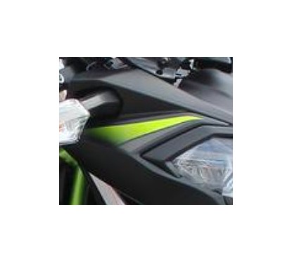 Sticker Carénage Face Avant Droit Kawasaki Z650 Noir 2019