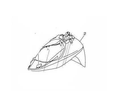 Front Fender Inner Left Yamaha Tricity 125/150