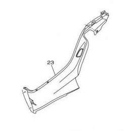 Carénage inférieur droit Yamaha Tricity 125