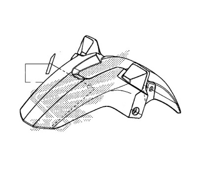 Front Fender Honda CB500X 2019 2020 2021