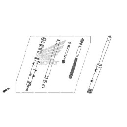 Tube de Fourche Honda CB500X 2019 2020 2021