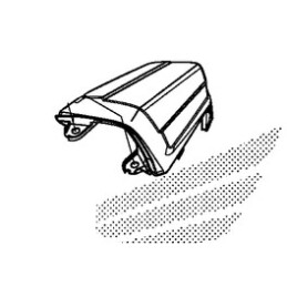 Cowling Rear Center Honda CB500X 2019/2023