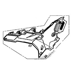 Center Cover Right Honda CB500X 2019/2023