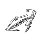 Carénage Avant Gauche Honda CB500X 2019 2020 2021