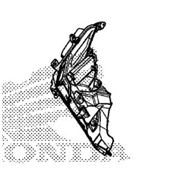 Intérieur Écope Droit Honda CB500X 2019/2023