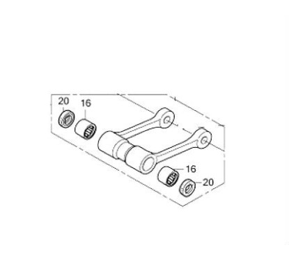 Connecting Rob Sub Assy Rear Shock Honda CRF 250L RALLY 2017 2018 2019