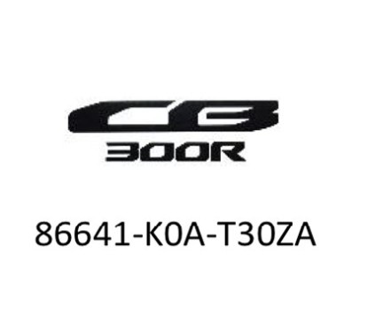 Autocollant Honda CB300R 2018/2022