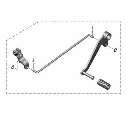 Gear Shift Pedal Yamaha XSR 125/155