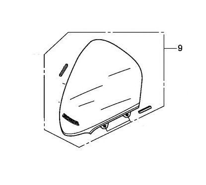 Bulle Saute Vent Honda PCX 125/150 v1 v2