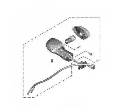 Rear Right Winker Yamaha XSR 155