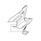 Front Cowling Left Honda ADV 150 Front Cowling Left Honda ADV 150