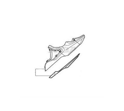 Carénage Centre Gauche Honda ADV 150