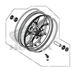Front Wheel Honda CBR650R 2019