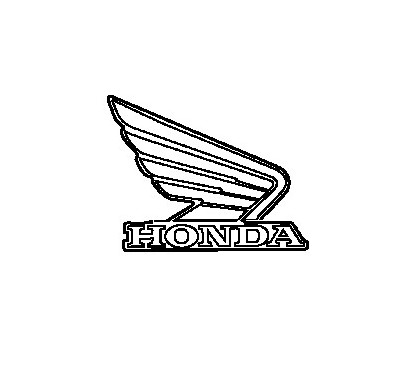 Autocollant Logo Reservoir Droit Honda CBR 500R 2016 2017 2018