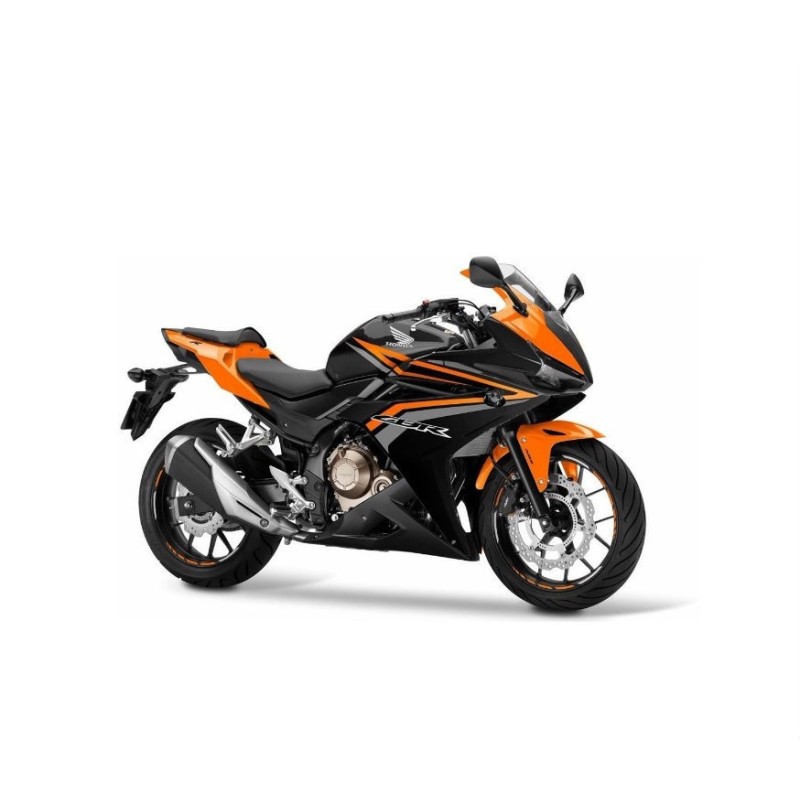 Kit Autocollants Honda CBR 500R NOIR Graphite 2016 2017