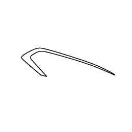 Stripe Front Cowling Right Honda CB500X 2019 2020 2021