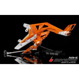 Set Arrière avec Reposes pied passager Bikers Kawasaki ER6n 650