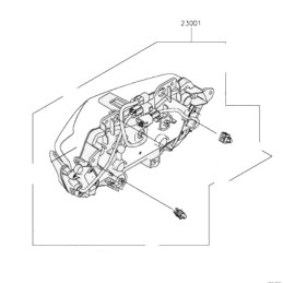 Phare Avant Kawasaki Z900 2020