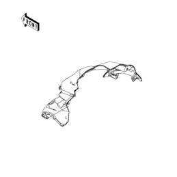 Couvre Phare Intérieur Kawasaki Z900 2020 2021 2022 2023