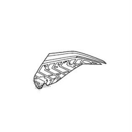 Stripe Shroud Right Honda CB500X 2016 2017 2018