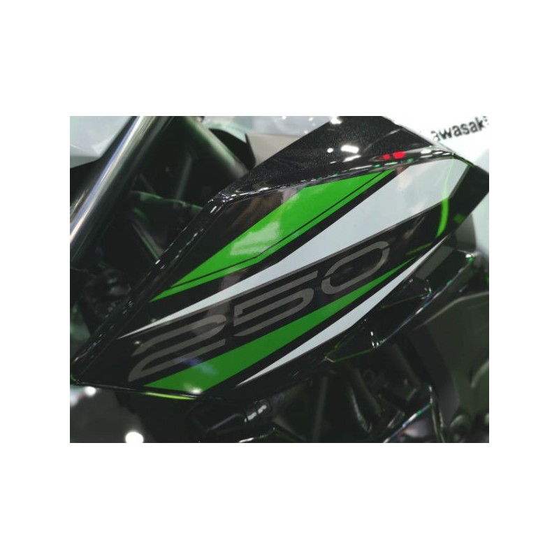 Autocollant Carénage Écope Gauche Kawasaki Z250 2019