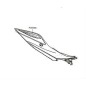 Autocollant Carénage Arrière Droit Kawasaki Z250 2019 Autocollant Carénage Arrière Droit Kawasaki Z250 2019