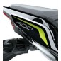 Autocollant Carénage Arrière Droit Kawasaki Z400 2020 Gris