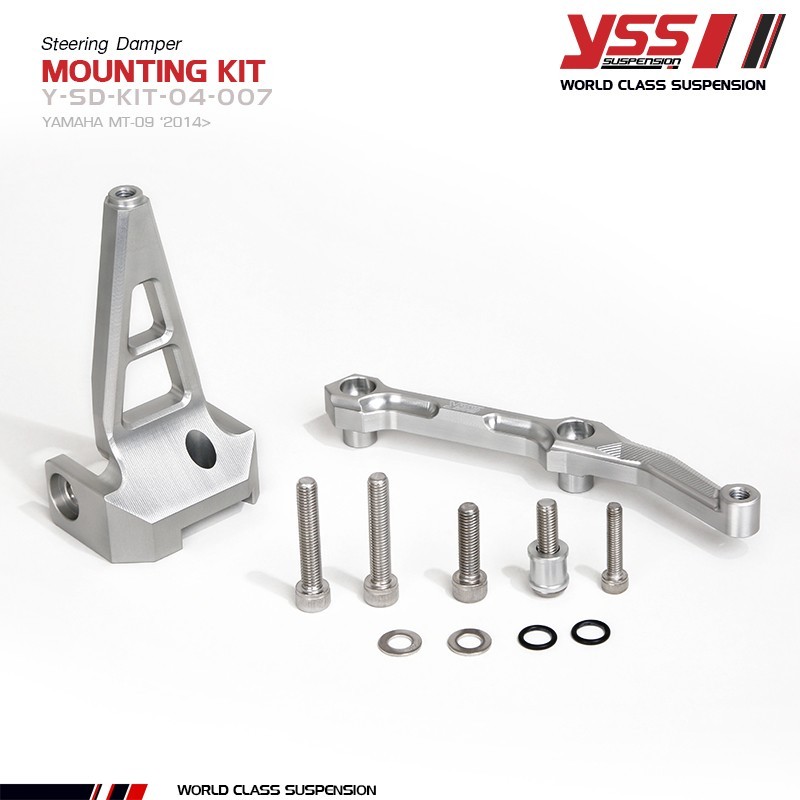 Mounting Kit Steering Damper YSS Yamaha MT-09 / FZ-09 Mounting Kit Steering Damper YSS Yamaha MT-09 / FZ-09