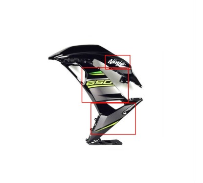 Set Marks Cowling Left Kawasaki NINJA 650 KRT 2018