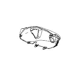 Rear Cover Right Kawasaki Er6n 650