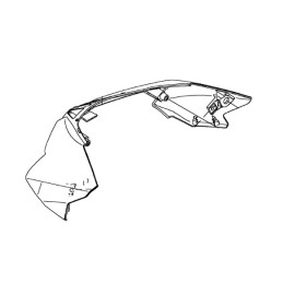 Carénage Face Avant Gauche Kawasaki Z650 2020 2021