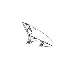 Shroud Outer Right Kawasaki Z650 2020 2021