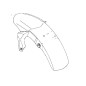 Front Fender Kawasaki Er6n 650 Front Fender Kawasaki Er6n 650