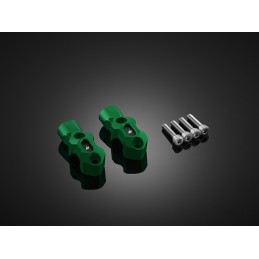 Rotating Bar Clamps Mirror Bikers Kawasaki