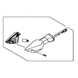 Clignotant Avant Gauche Kawasaki Z650 2020 2021